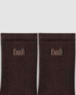 Chaussettes Antidérapantes de Pilates Brown – Image 3
