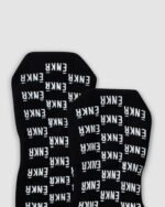 ENKR Black grip socks