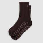 Chaussettes de pilates marron ENKR
