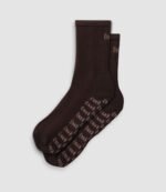 Chaussettes de pilates marron ENKR