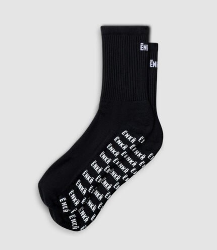 Chaussettes de pilates noires ENKR