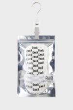 Packaging chaussettes de pilates blanches ENKR